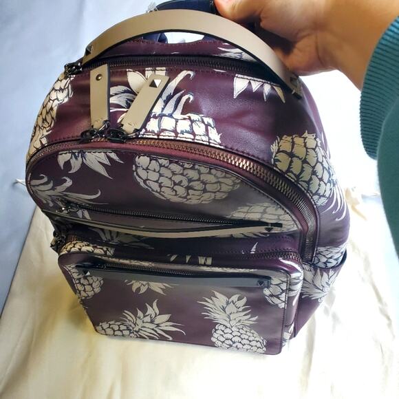 NWT$1,550 Valentino Garavani AUTHENTIC Leather Pineapple Hawaiann Backpack Bag main image 12